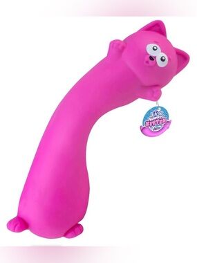 pink kitty sqweezy pets squishy 💗 five below viral fidget toy